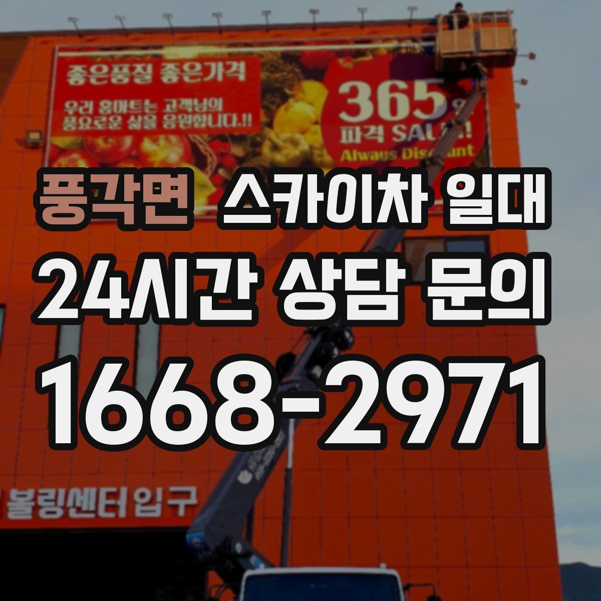 풍각면 스카이차 일대