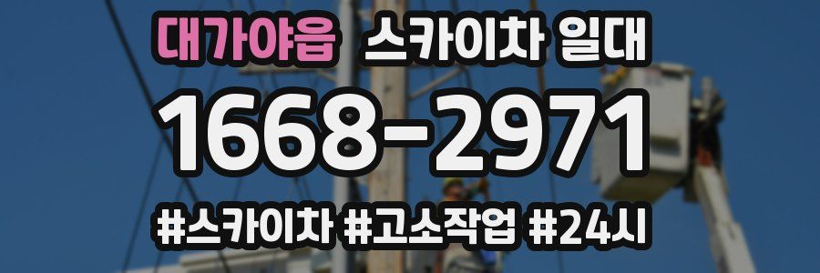 대가야읍 스카이차 일대