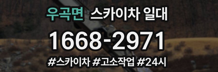 우곡면 스카이차 일대