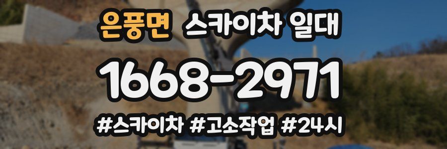 은풍면 스카이차 일대