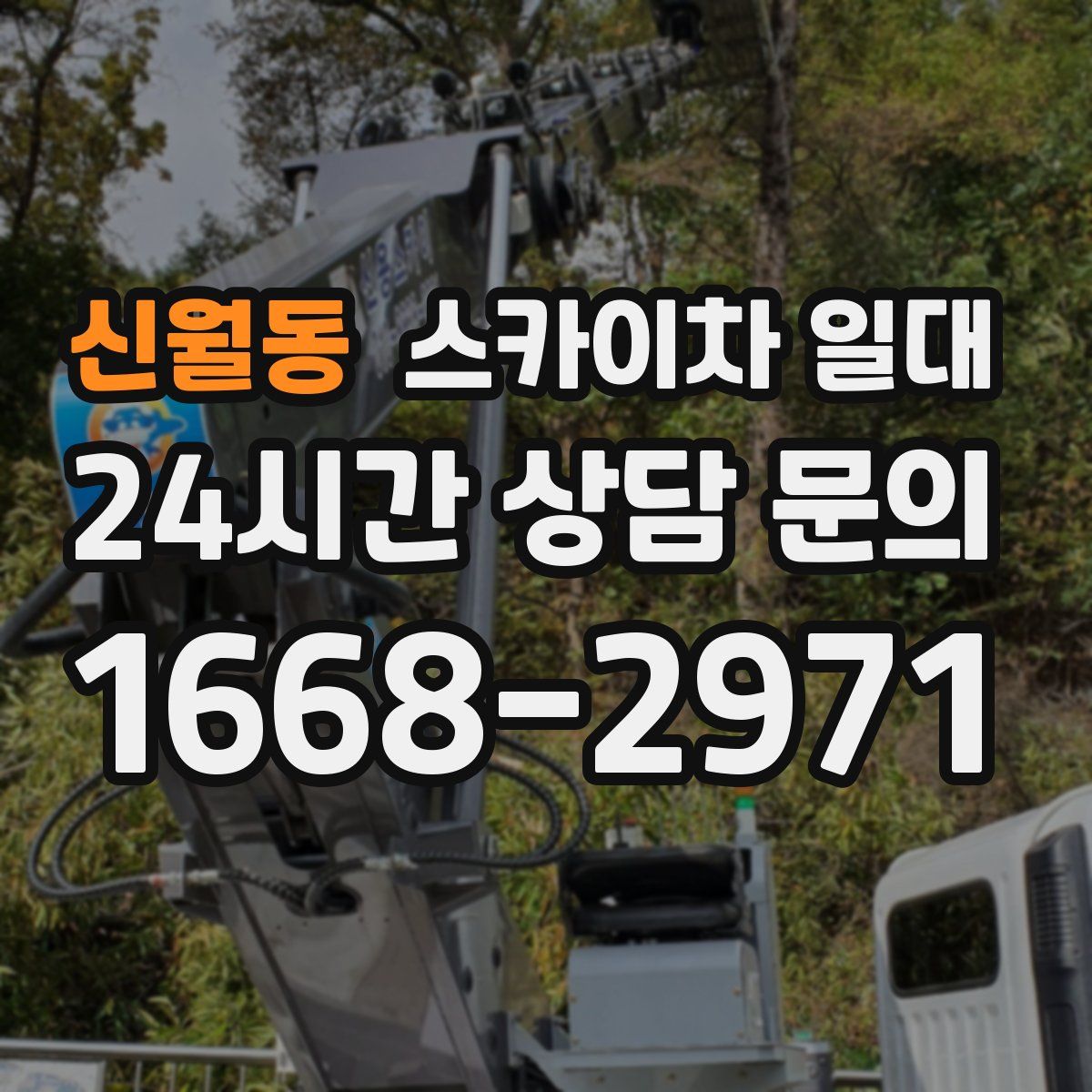 신월동 스카이차 일대
