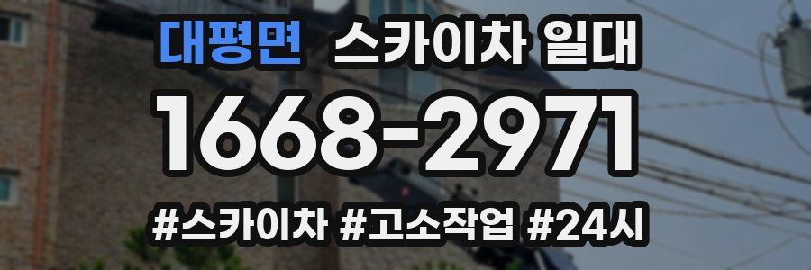 대평면 스카이차 일대