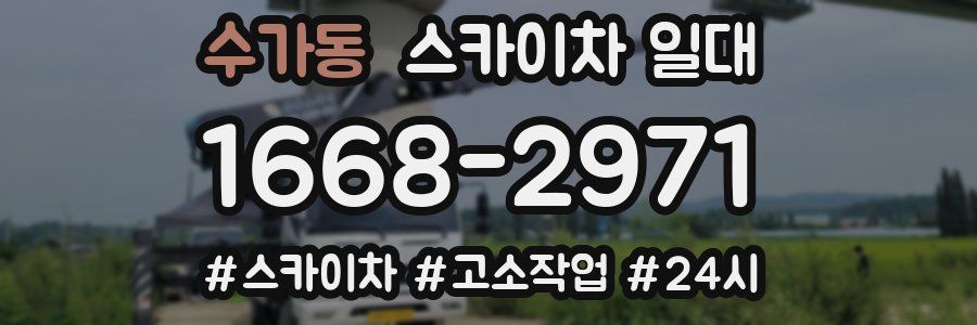 수가동 스카이차 일대