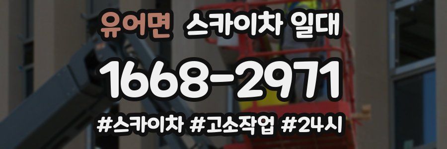 유어면 스카이차 일대