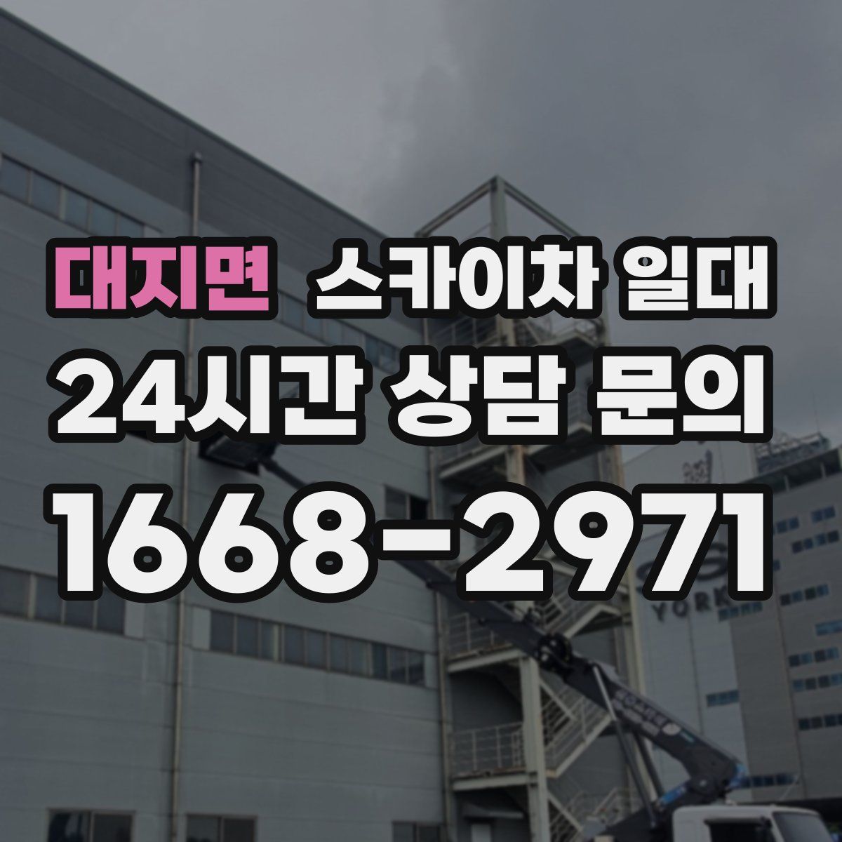 대지면 스카이차 일대