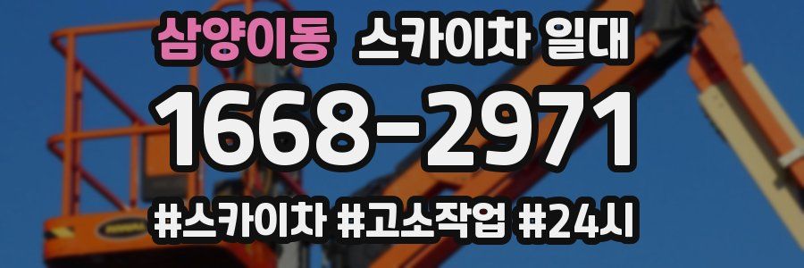 삼양이동 스카이차 일대
