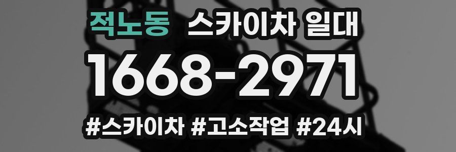 적노동 스카이차 일대