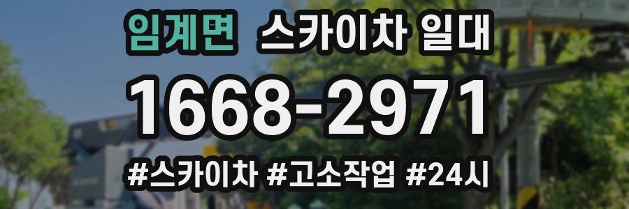 임계면 스카이차 일대