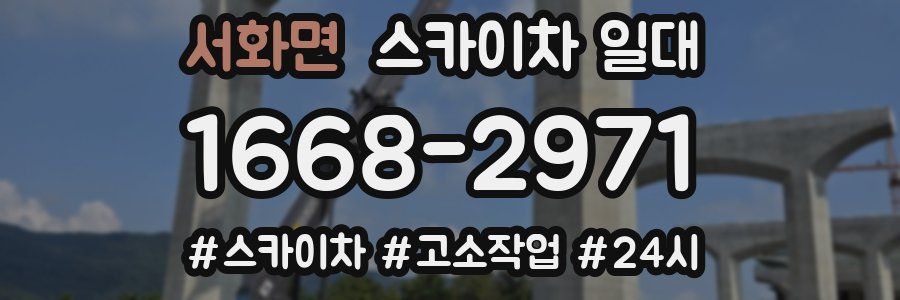 서화면 스카이차 일대
