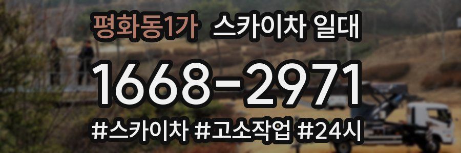 평화동1가 스카이차 일대