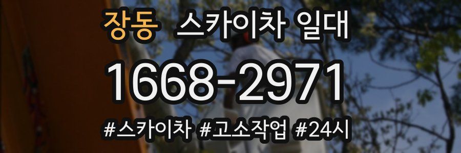 장동 스카이차 일대