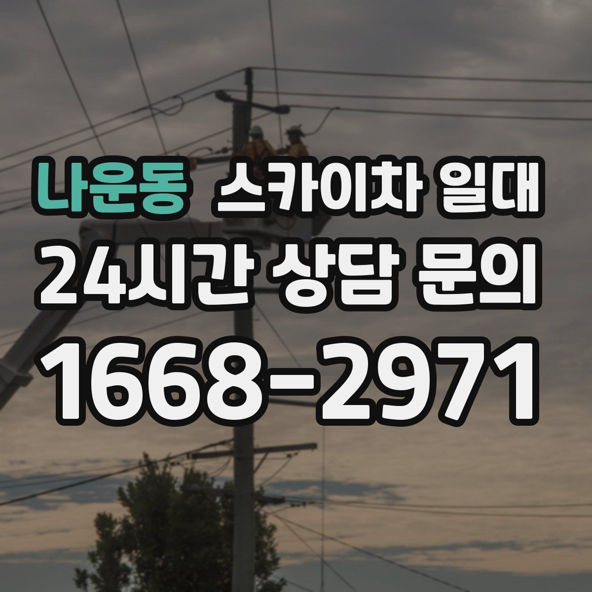 나운동 스카이차 일대 안전과 효율을 함께 보는 기준