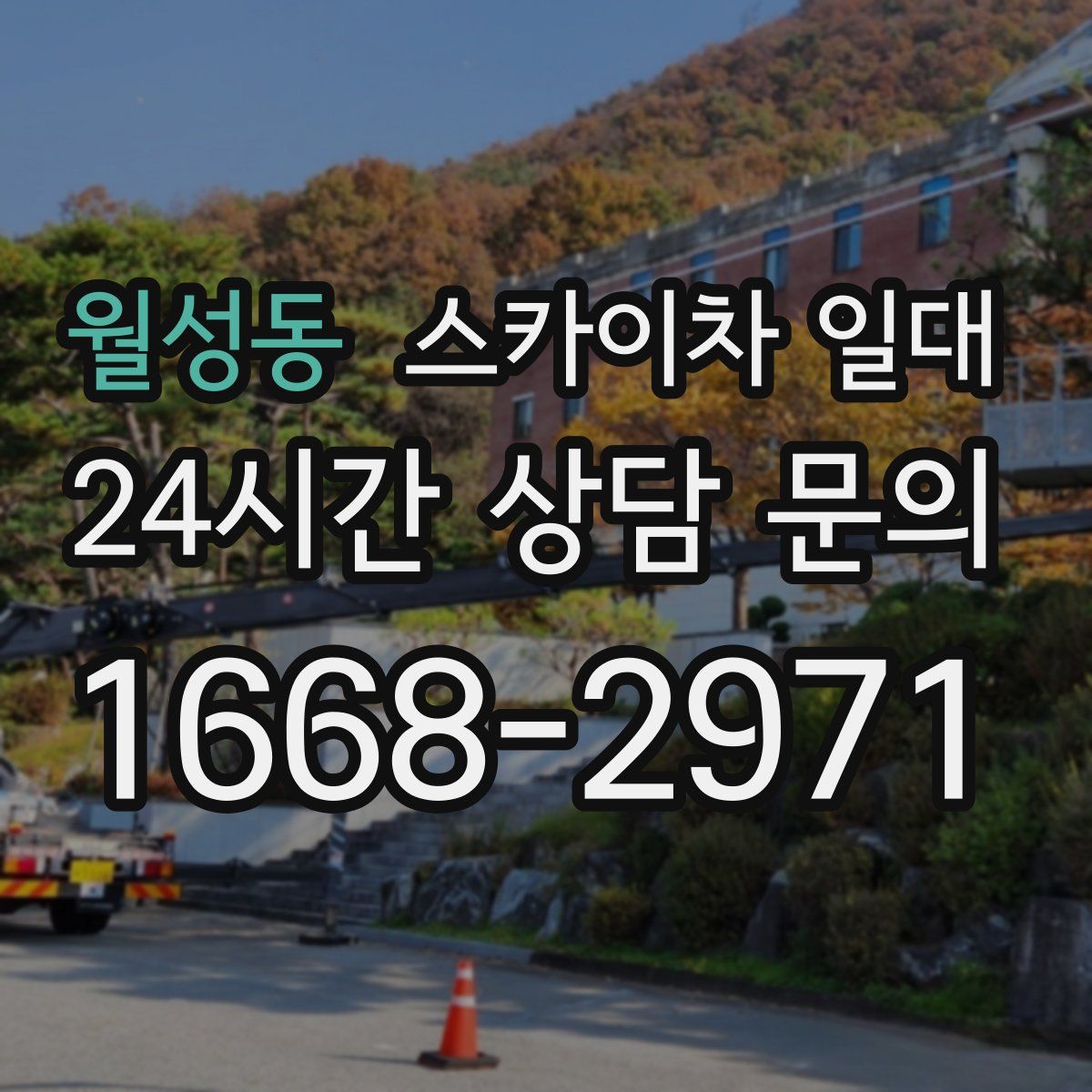 월성동 스카이차 일대