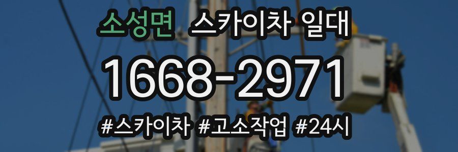 소성면 스카이차 일대
