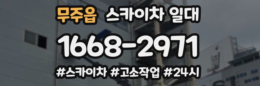무주읍 스카이차 일대