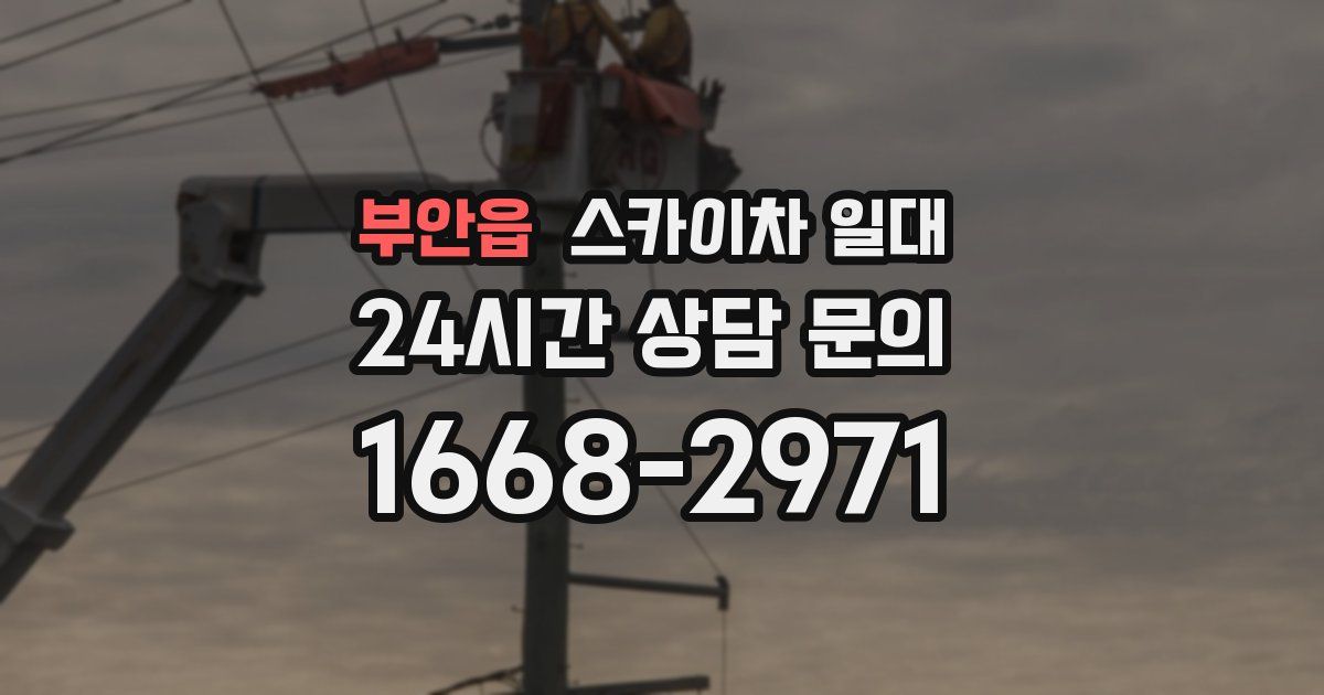부안읍 스카이차 일대