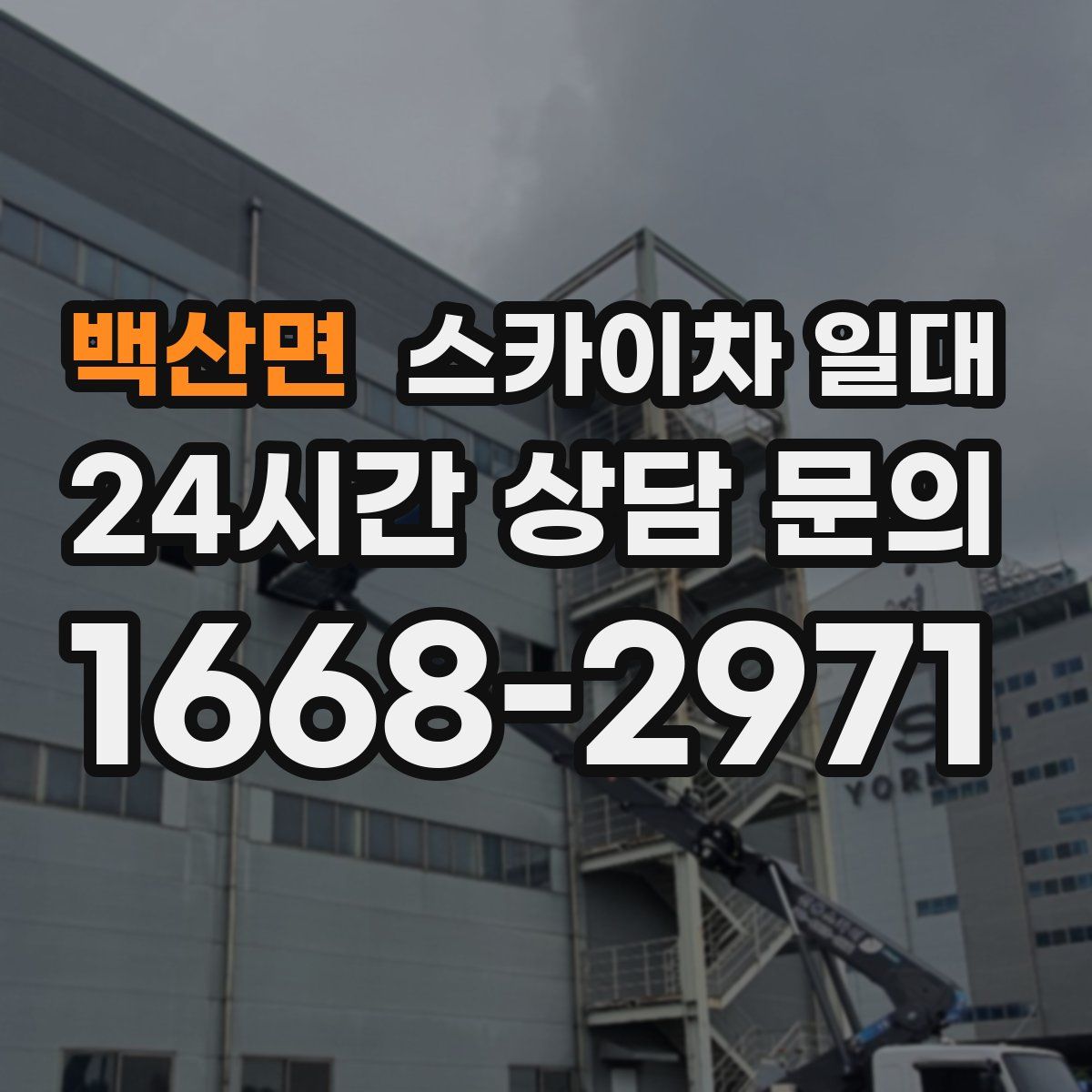 백산면 스카이차 일대