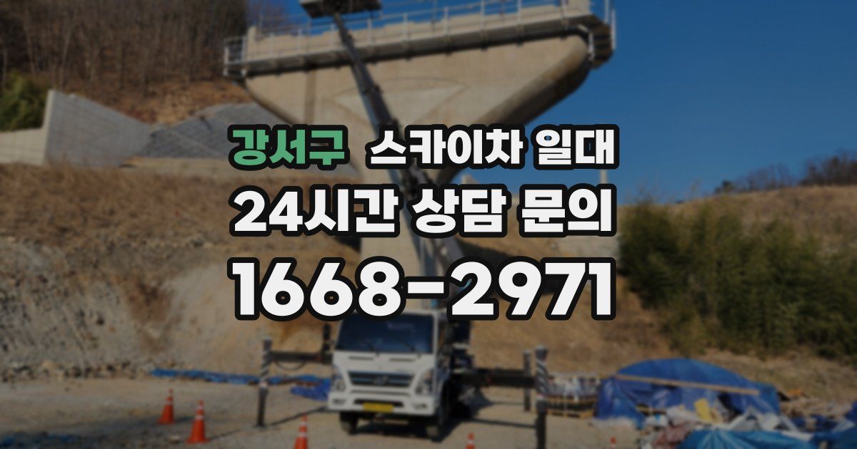 강서구 스카이차 일대