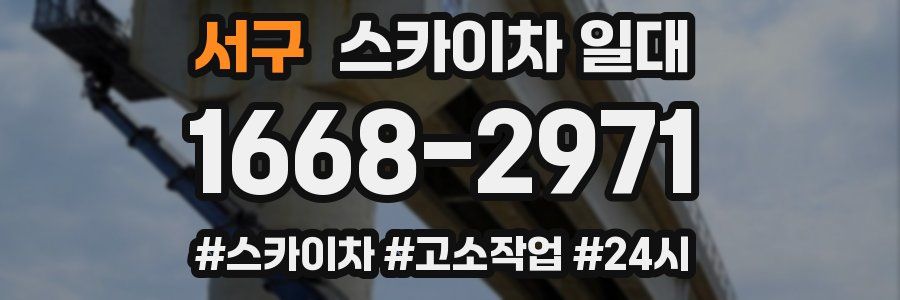 서구 스카이차 일대