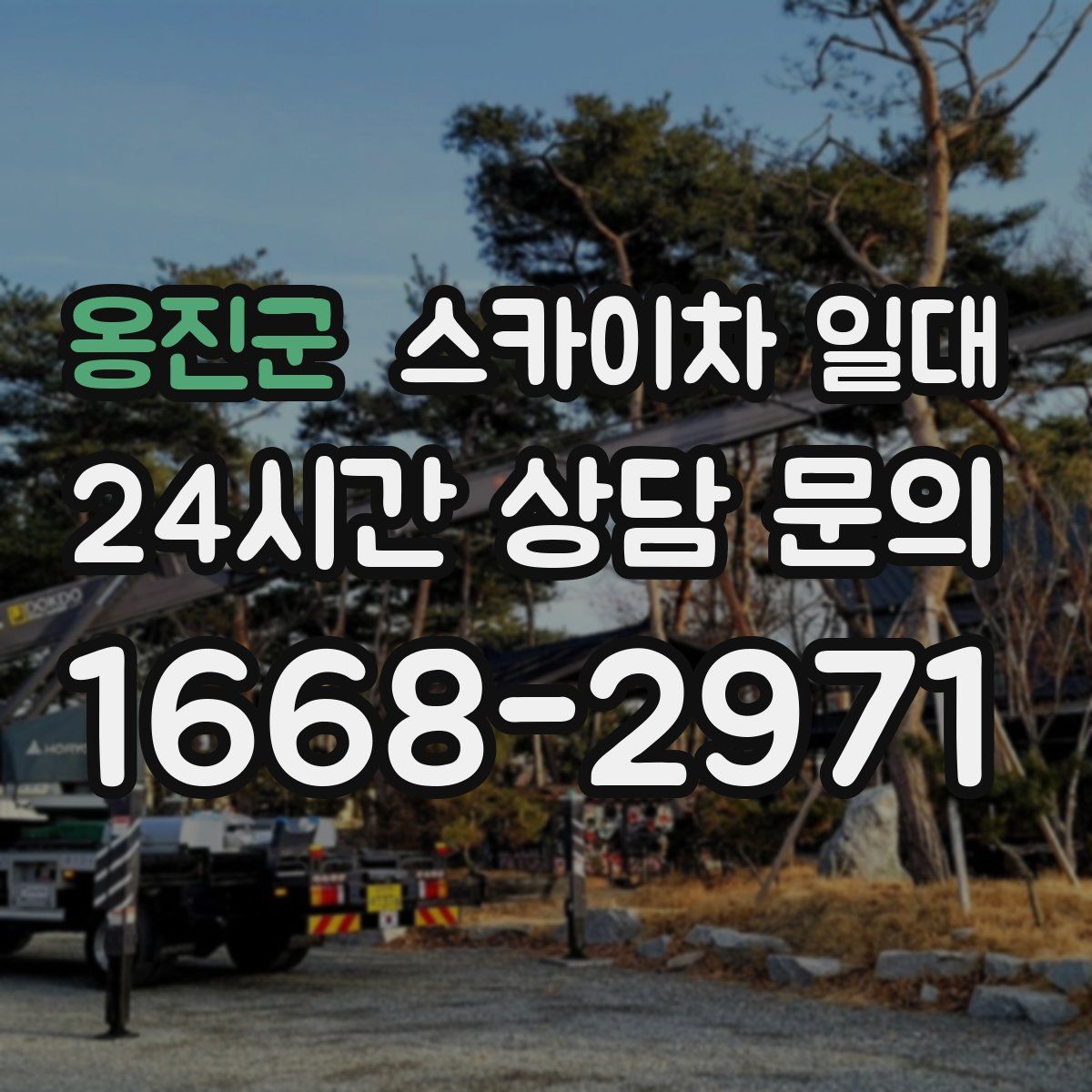옹진군 스카이차 일대