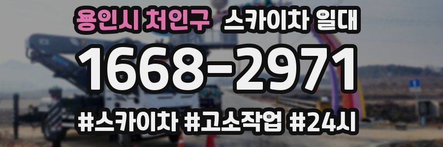 용인시 처인구 스카이차 일대