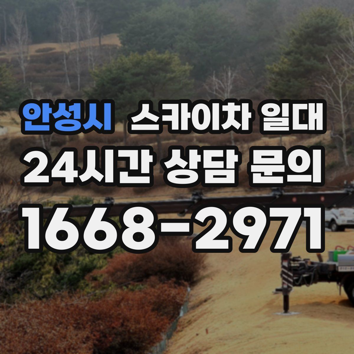 안성시 스카이차 일대