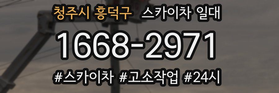 청주시 흥덕구 스카이차 일대