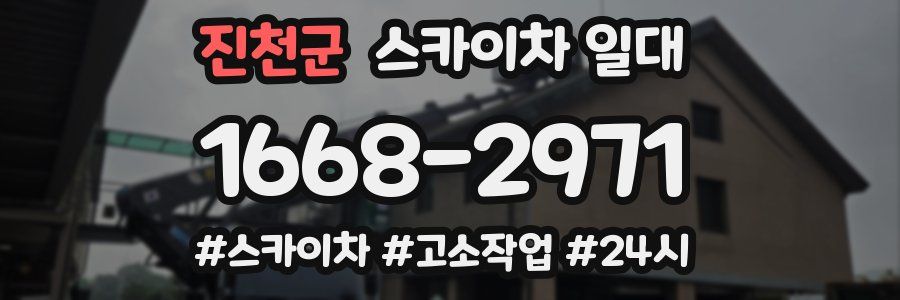 진천군 스카이차 일대