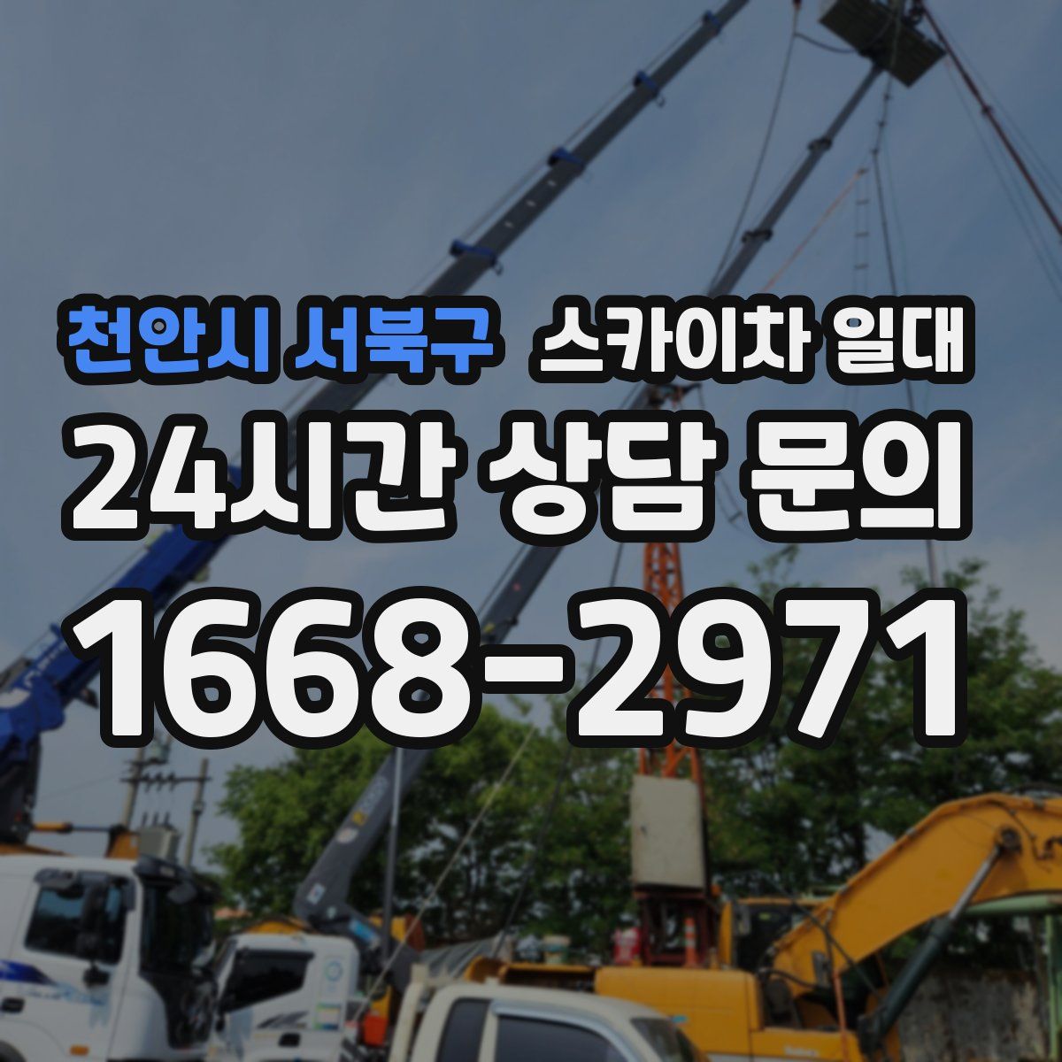 천안시 서북구 스카이차 일대