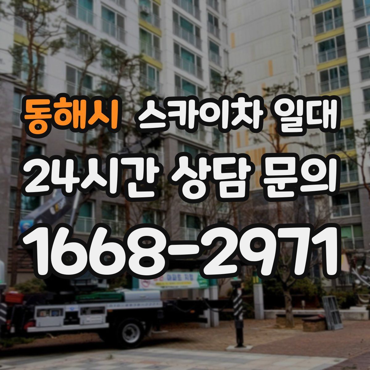 동해시 스카이차 일대