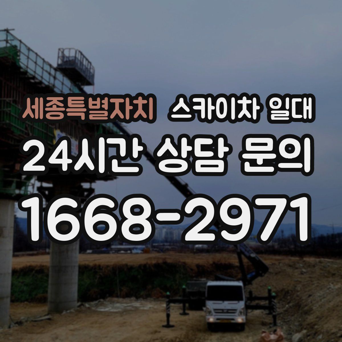 세종특별자치 스카이차 일대