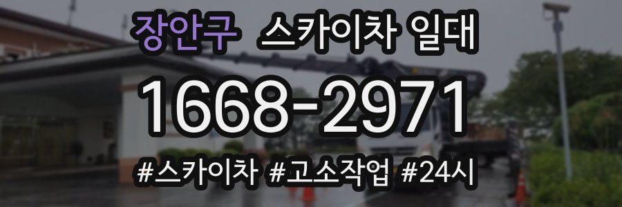 장안구 스카이차 일대