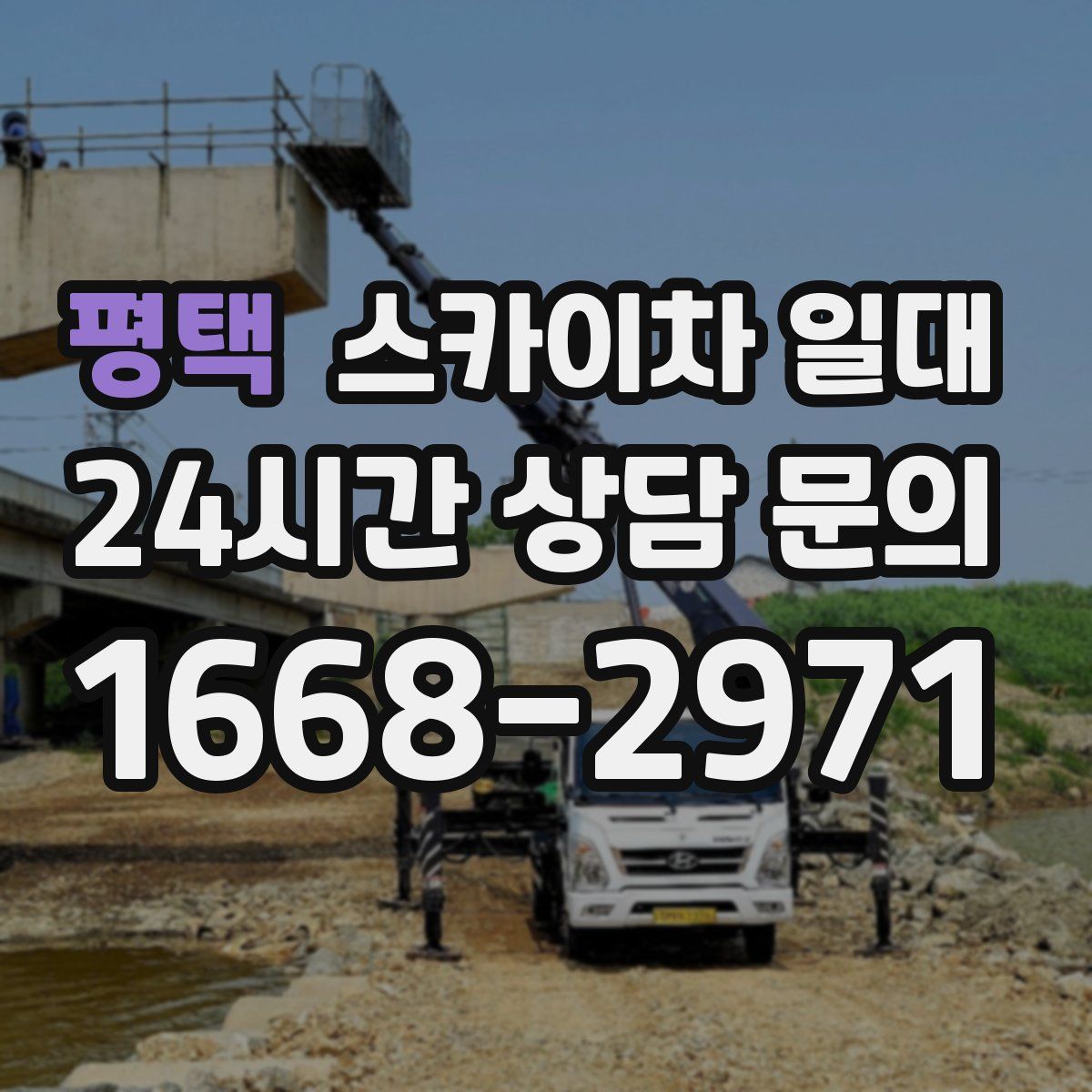 평택 스카이차 일대