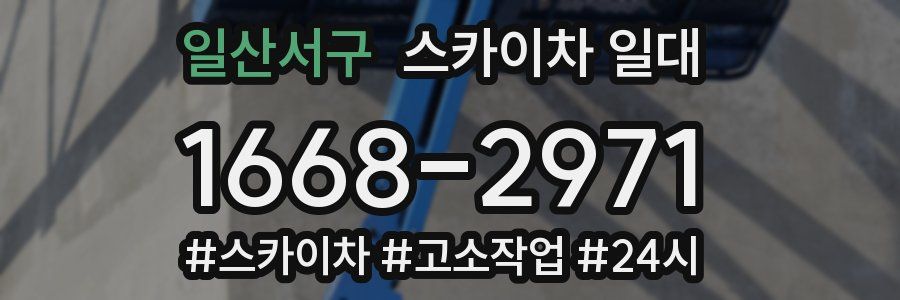 일산서구 스카이차 일대