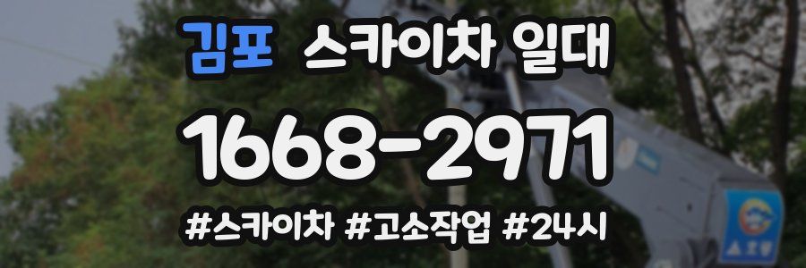 김포 스카이차 일대