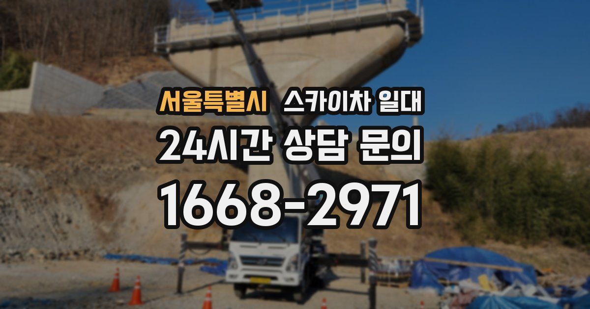 서울특별시 스카이차 일대