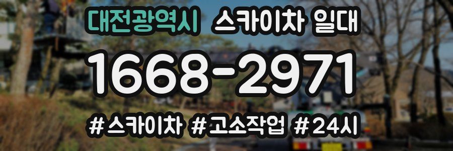 대전광역시 스카이차 일대
