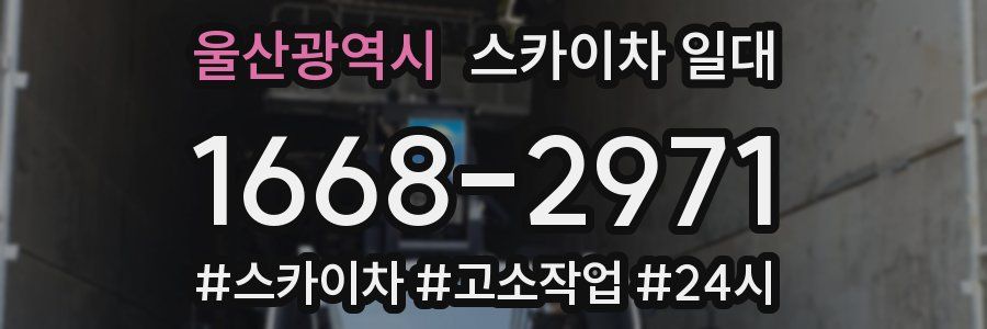 울산광역시 스카이차 일대