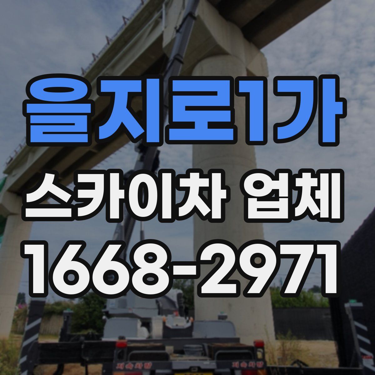 을지로1가 스카이차 업체
