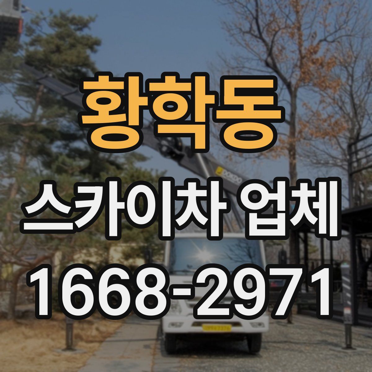 황학동 스카이차 업체