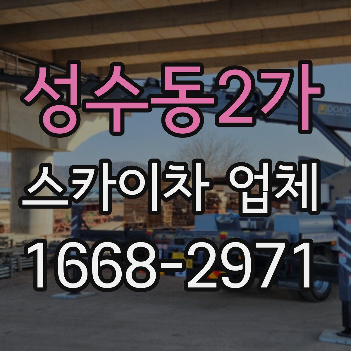 성수동2가 스카이차 업체