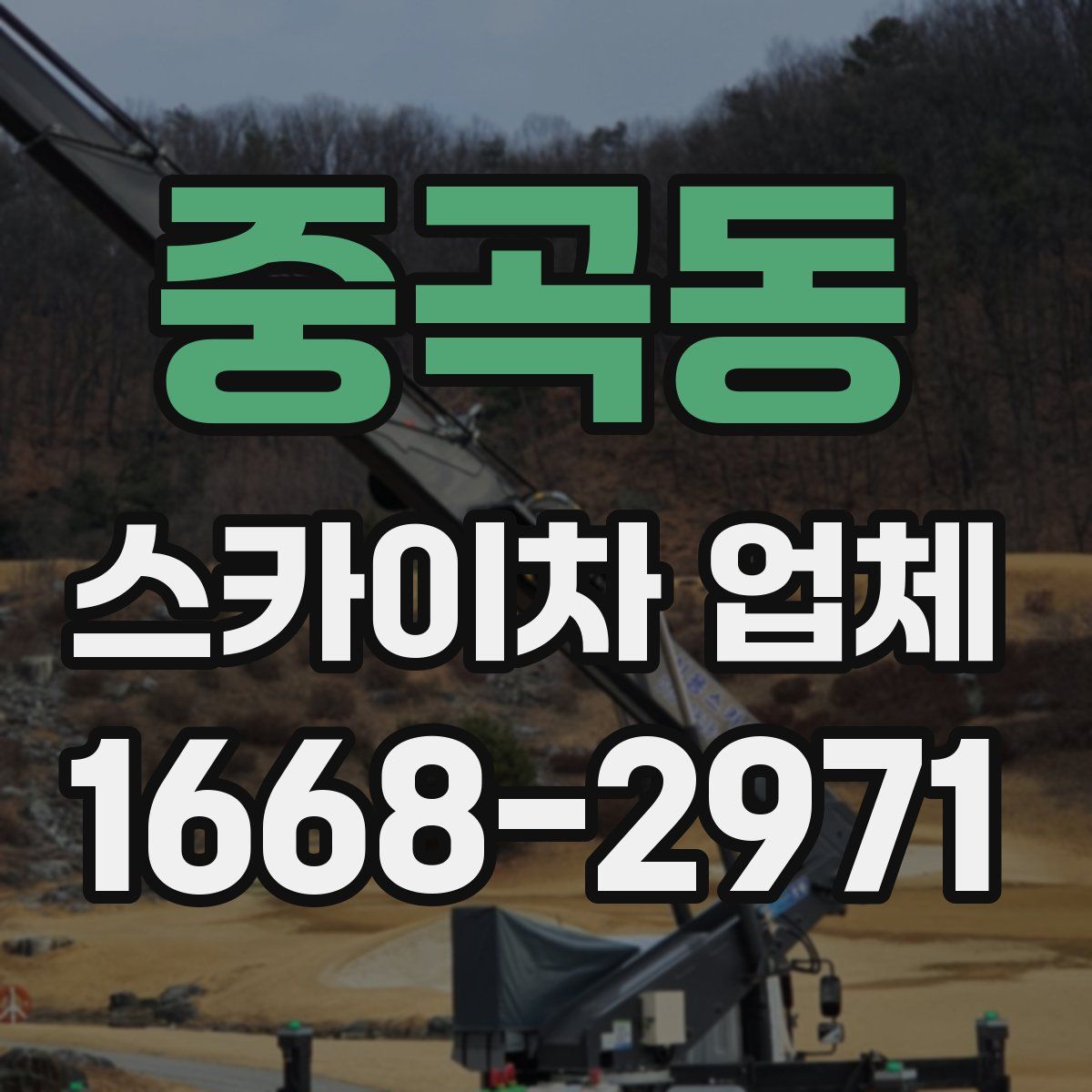 중곡동 스카이차 업체
