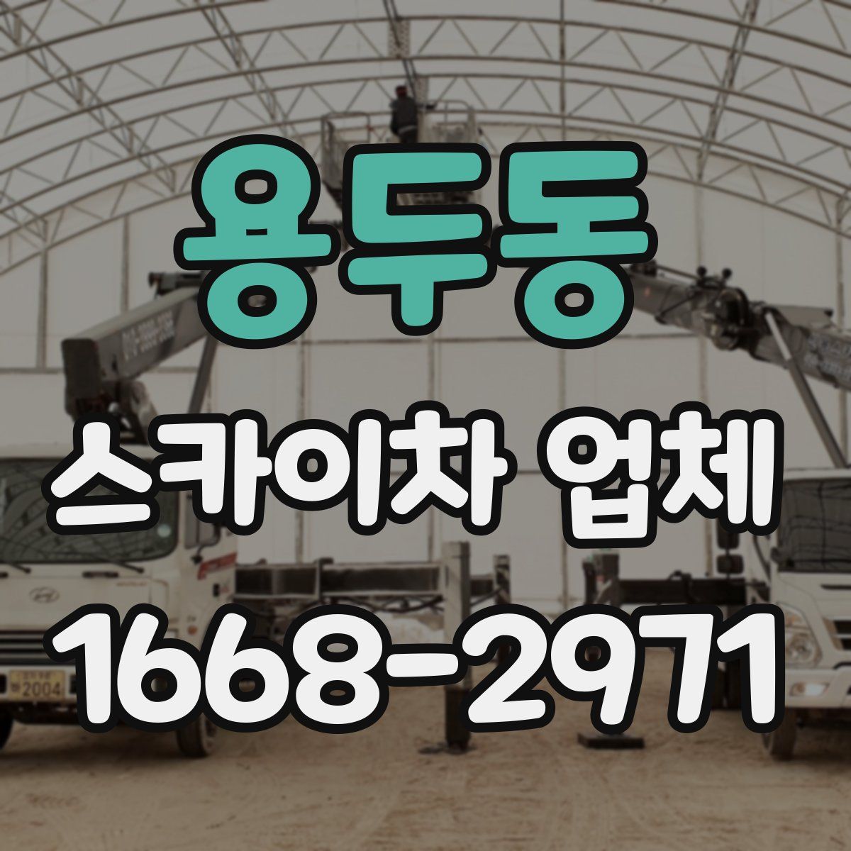 용두동 스카이차 업체