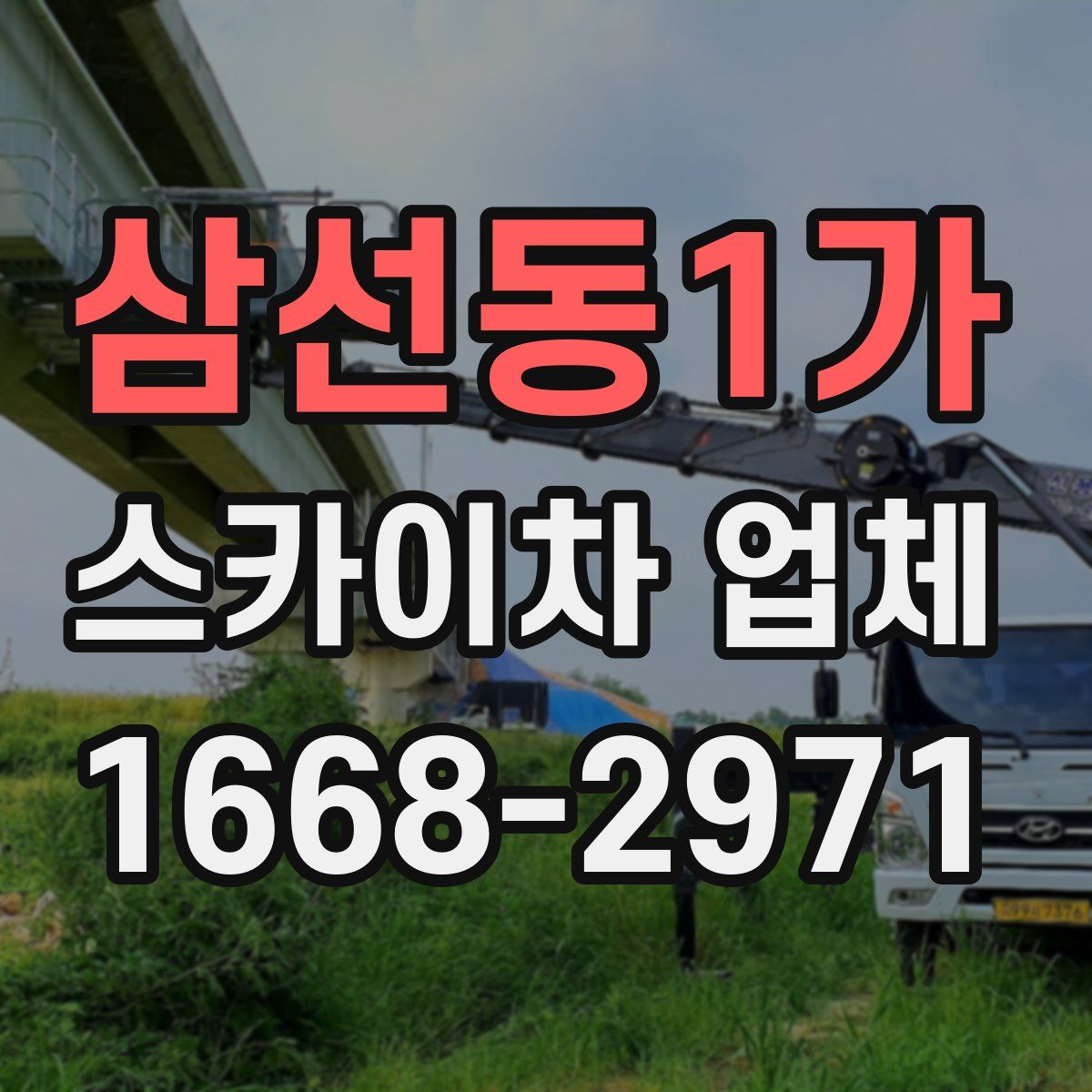 삼선동1가 스카이차 업체