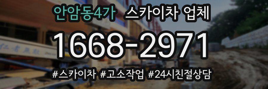 안암동4가 스카이차 업체