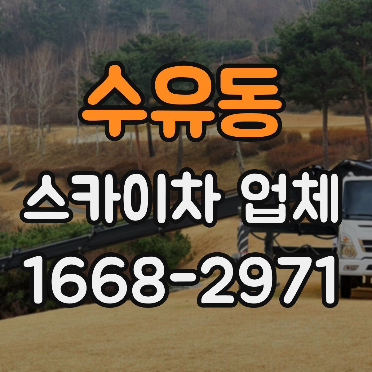수유동 스카이차 업체
