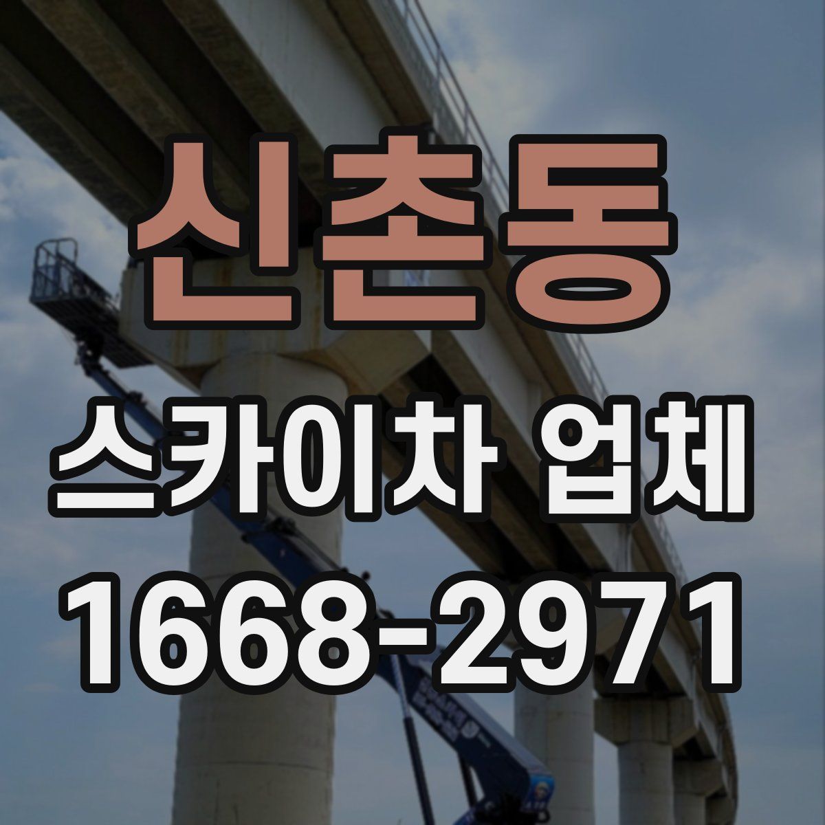 신촌동 스카이차 업체