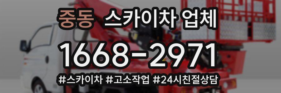 중동 스카이차 업체