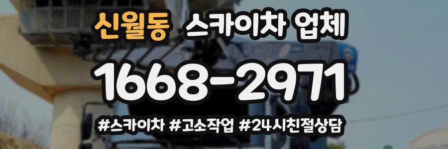 신월동 스카이차 업체