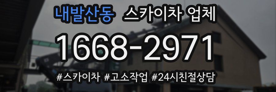 내발산동 스카이차 업체